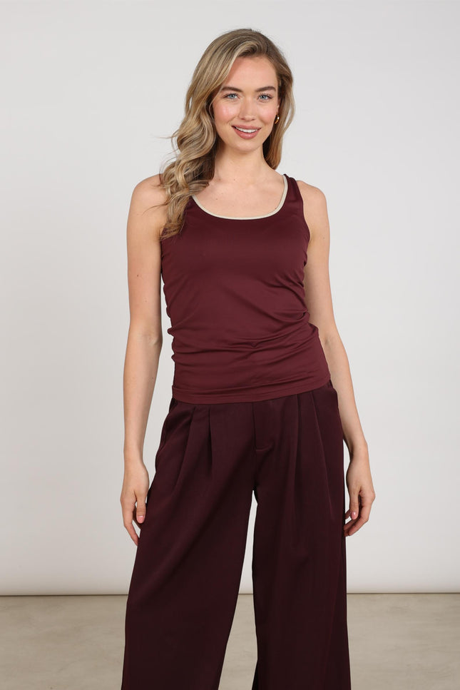 Singlet Juba Cherry Gold NKF01100
