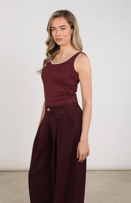 Singlet Juba Cherry Gold NKF01100