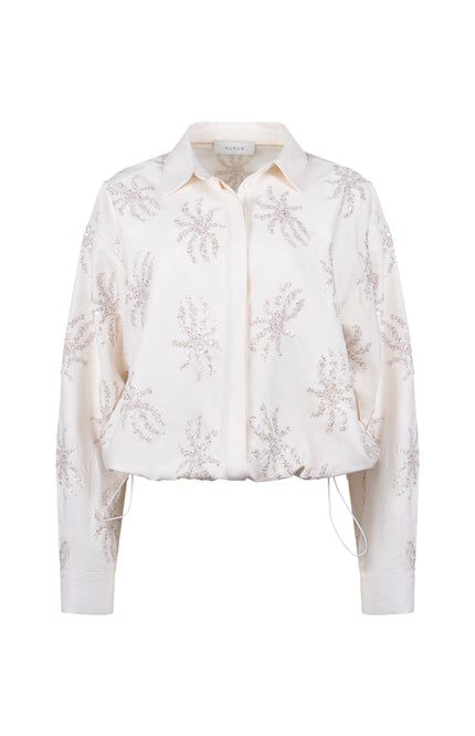 Blouse Aster Paillet Offwhite NKF02125