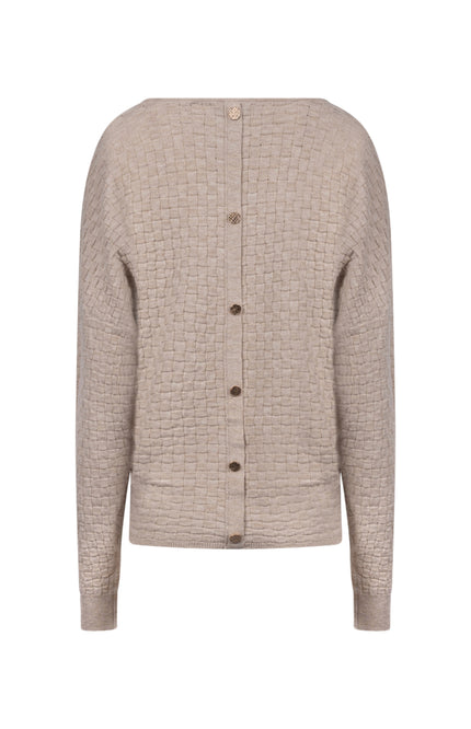 Top Kento Lurex Sand NKF01062