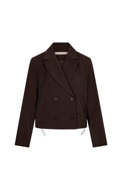 Blazer Cropped Cacao F26.10500