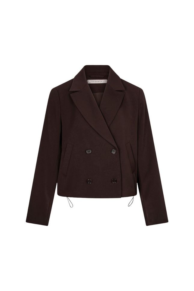 Blazer Cropped Cacao F26.10500