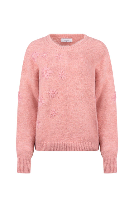 Trui Konstanza Flower Rose NKF03046
