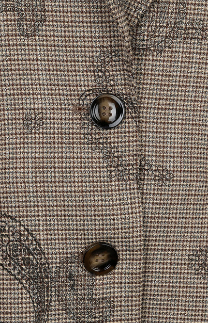 Blazer Paisley Check Print F26.17507