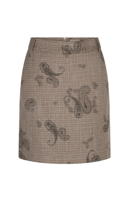 Rok Paisley Check Print F26.17508