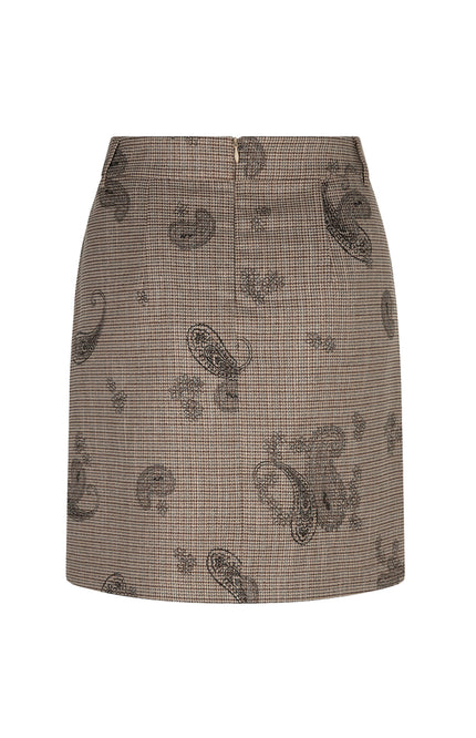 Rok Paisley Check Print F26.17508