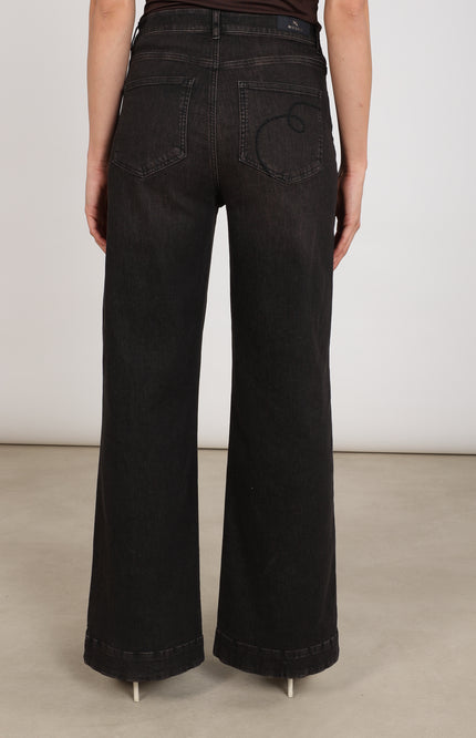 Broek Abby Denim Chocolate NKF09092