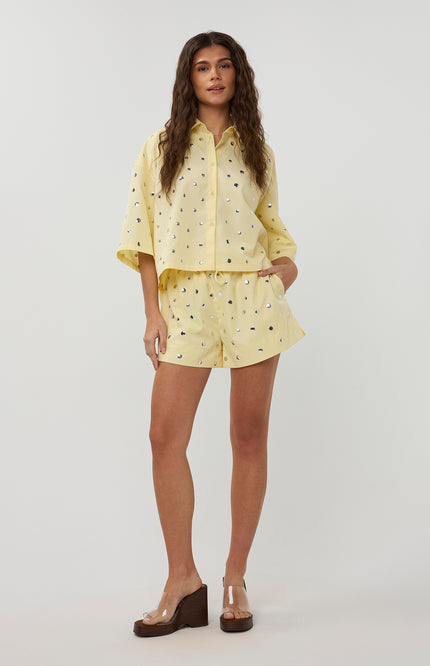 Studio Amaya Short Niv Yellow Stretchshop.nl