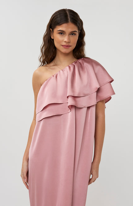 Studio Amaya Jurk Linne Light Pink Stretchshop.nl