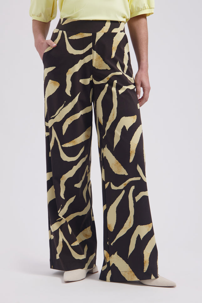 Lady Day Travel Broek Mille Pania Print L14-380-3251 Stretchshop.nl