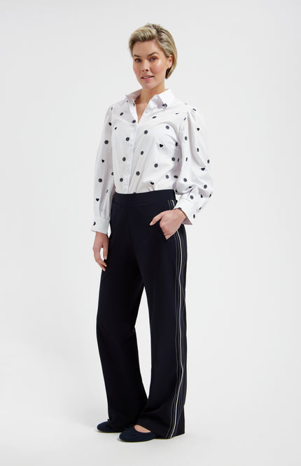 Blouse Andrea Simple White L30-701-3049