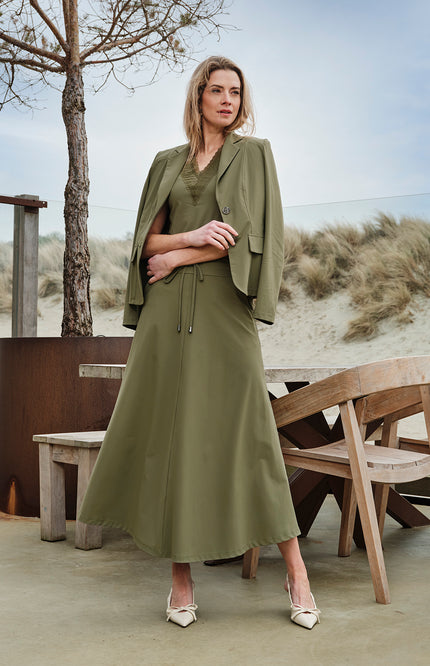 Mi Piace Travel Rok Olive 202123 Stretchshop.nl