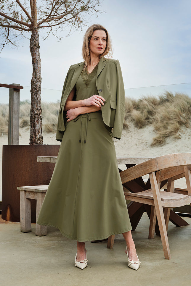Mi Piace Travel Rok Olive 202123 Stretchshop.nl