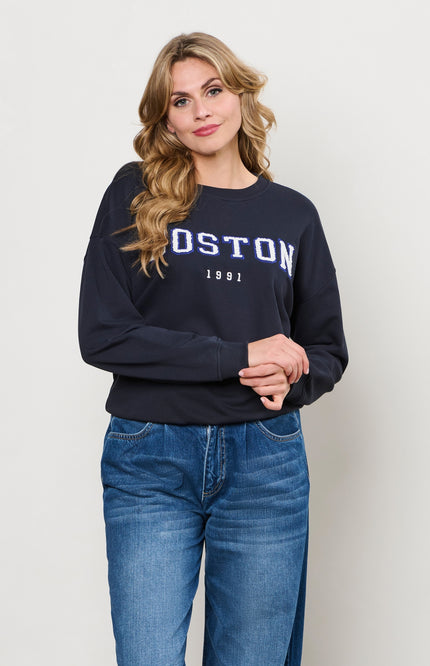 Trui Boston Navy SW125
