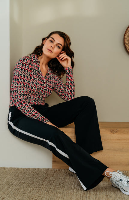 Blouse Vayen Moon Red Multi BL419