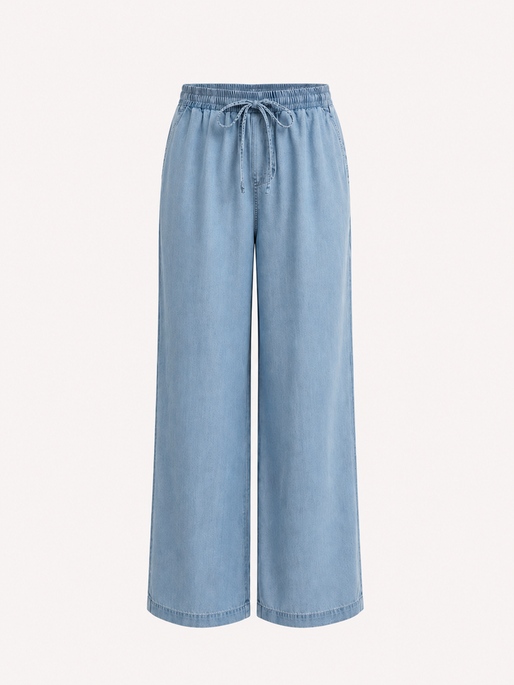 Lady Day Broek Matilde Chambray L14-801-3345 Stretchshop.nl