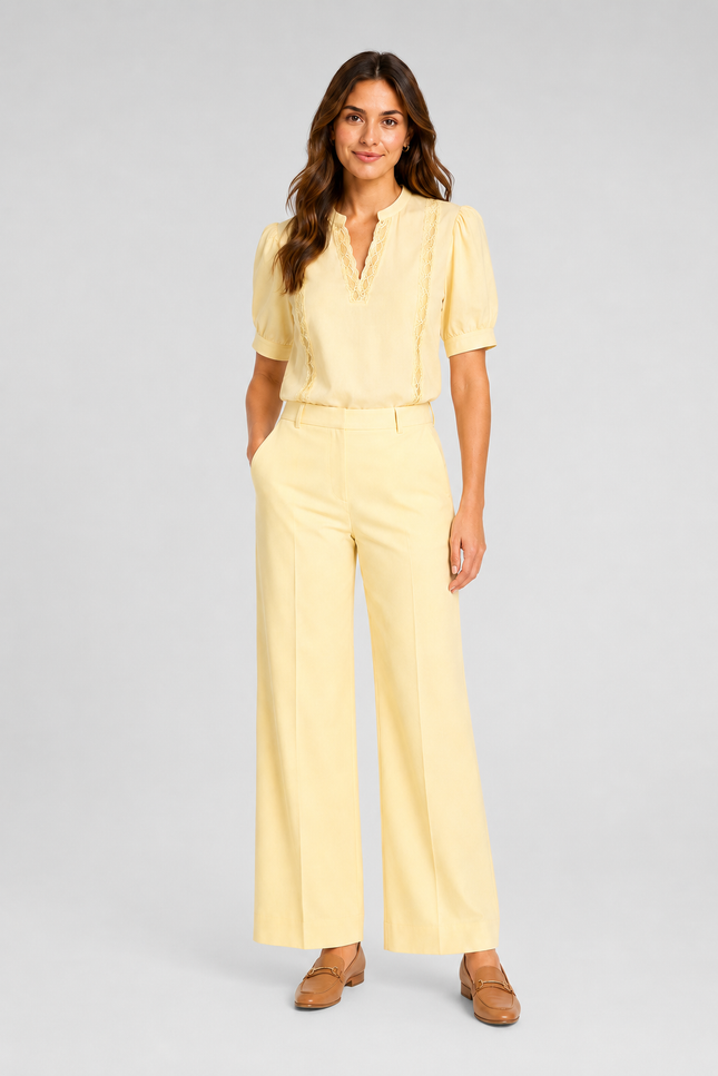 Heavy Travel Broek Lemon Yellow 202831A