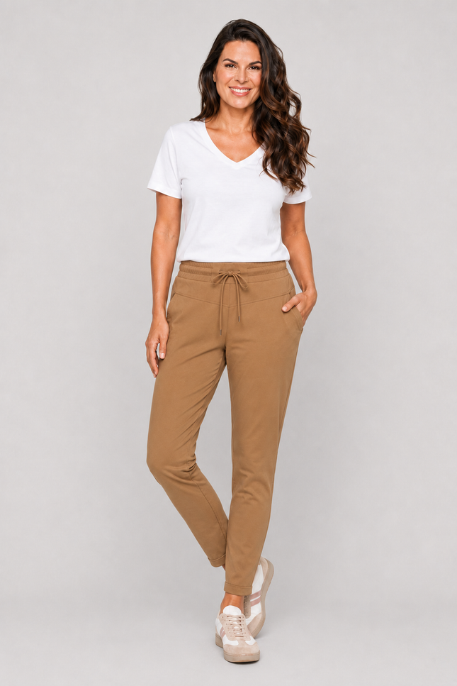 Travel Broek Amber Summer Camel 262