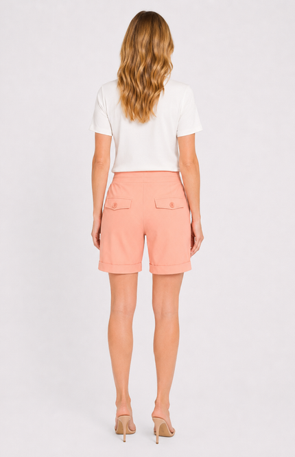 Heavy Travel Short Peach Amber 202589