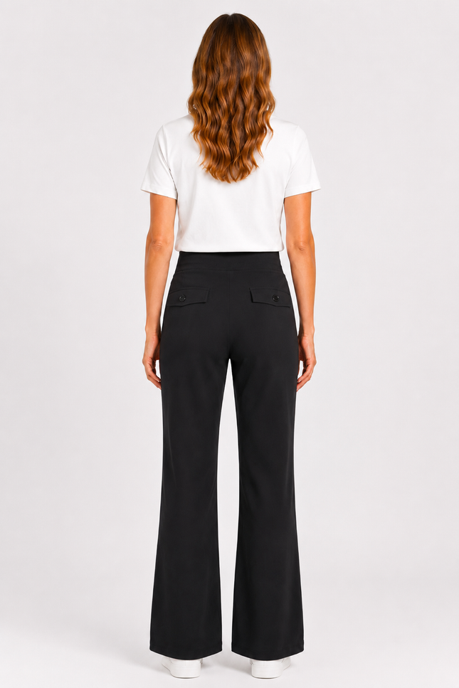 Travel Broek Flared Black 202089