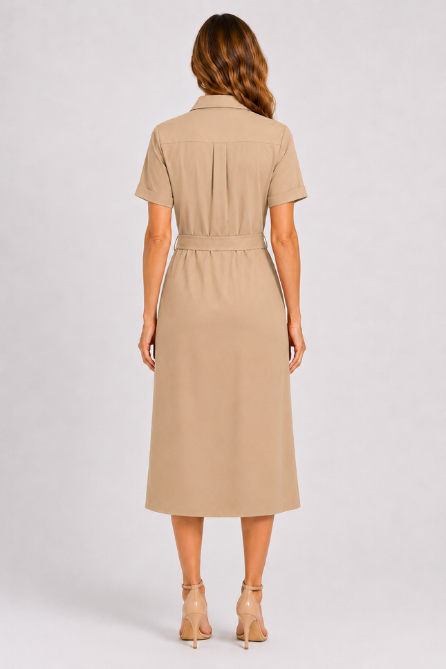 Travel Jurk Latte 202079