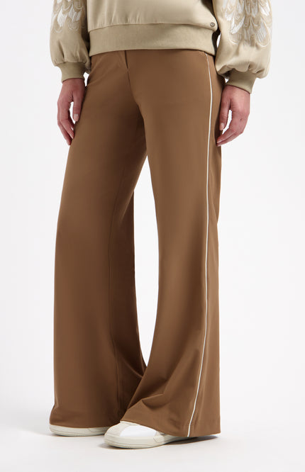 Lady Day Travel Broek Eleyn Mocha L14-475-3105 Stretchshop.nl