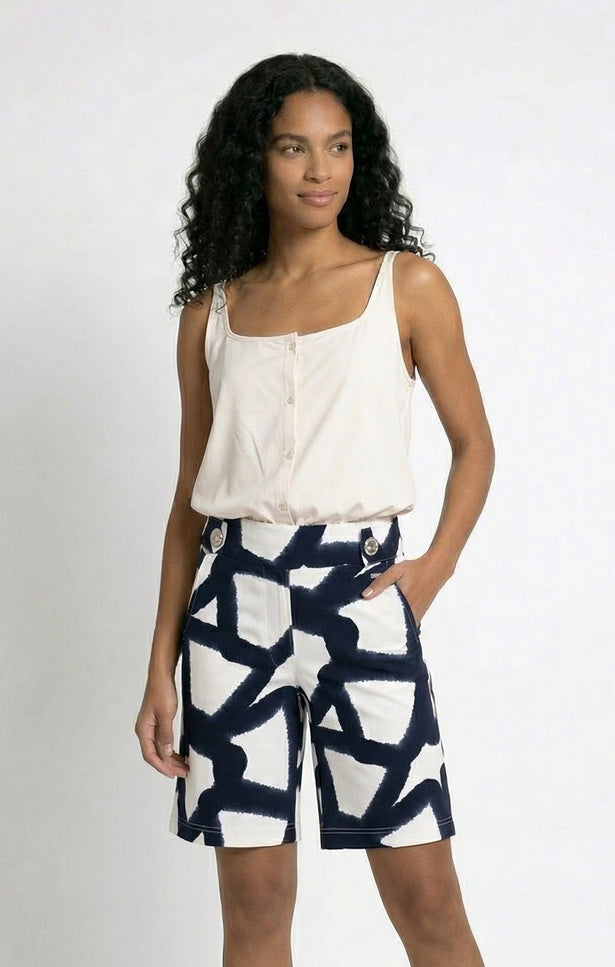 Maicazz Travel Short Cuba Cross Paint Stretchshop.nl