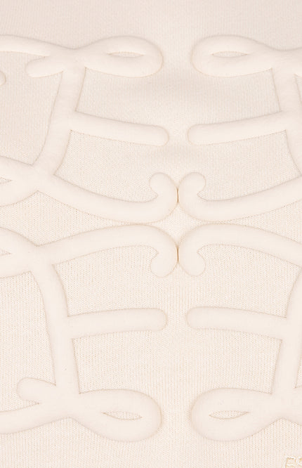 Sweater Embossed Ecru F25.05523