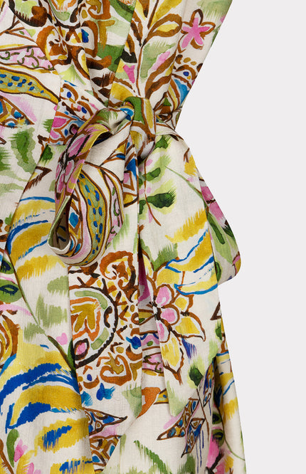 EsQualo Jurk Jungle Print HS26.14200 Stretchshop.nl