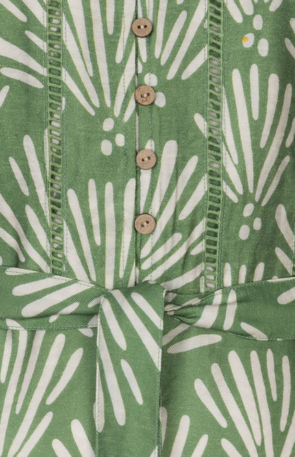 EsQualo Jurk Tropical Print HS26.14210 Stretchshop.nl