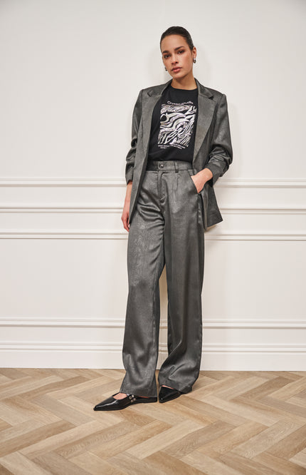 Blazer Shimmer Crinkle Anthracite W25.10742