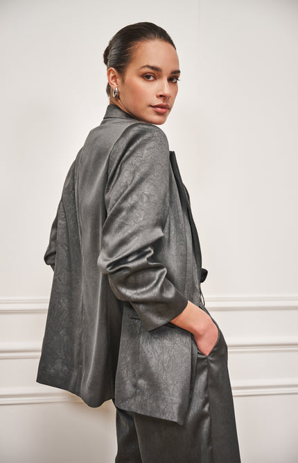 Blazer Shimmer Crinkle Anthracite W25.10742
