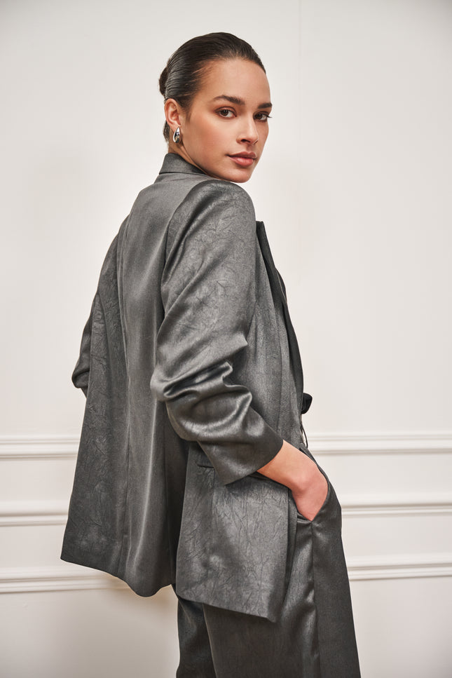 Blazer Shimmer Crinkle Anthracite W25.10742