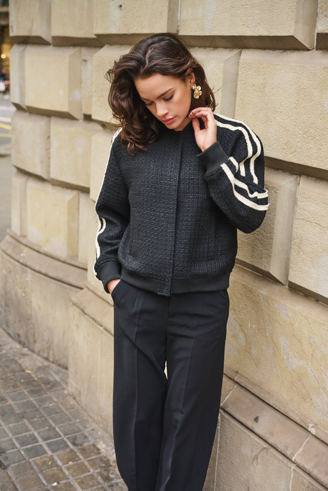 Jacket Bomber Black F25.37528