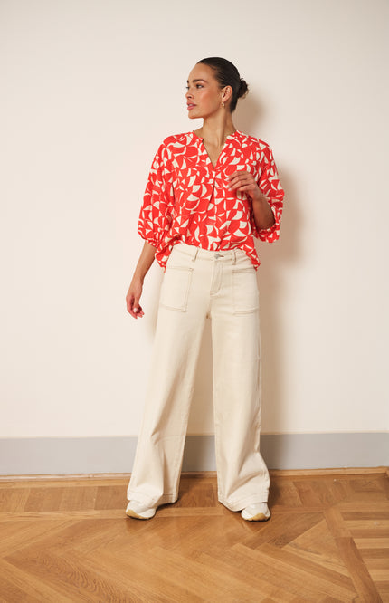 Broek Twill Natural SP26.12020