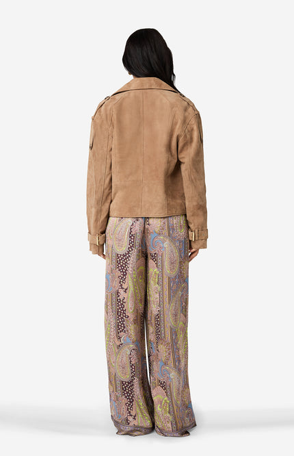 Ibana Jacket Jalissa Suede Iced Coffee Stretchshop.nl
