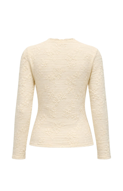 Top Mock Neck Top Snow C37-21-401