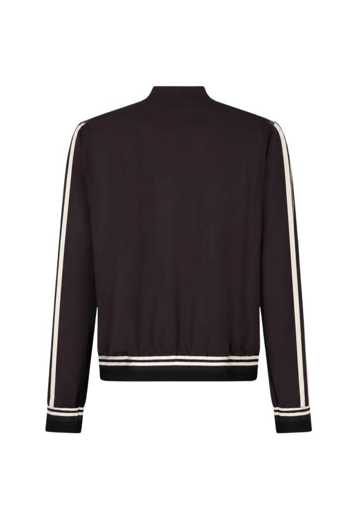 Zoso reisjacke Sade Espresso Offwhite, lichtgewicht en comfortabele outdoor jas voor reizen en buitenactiviteiten.