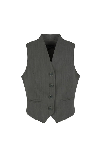 Gilet Miley Green Stripe