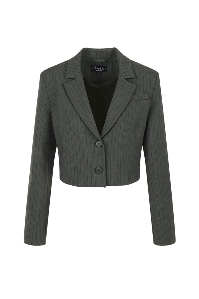 Blazer Claire Green Stripe