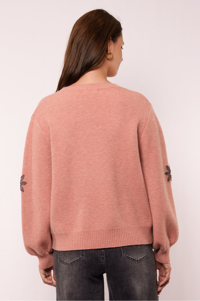 Sweater Parisa Knitting Ash Rose