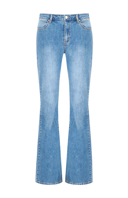 Broek Anushka Denim Mid Blue