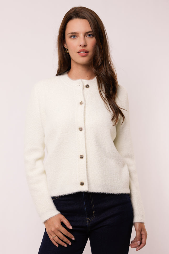 Vest Ennie Knitting Offwhite