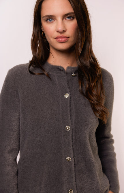 Vest Ennie Knitting Night Grey