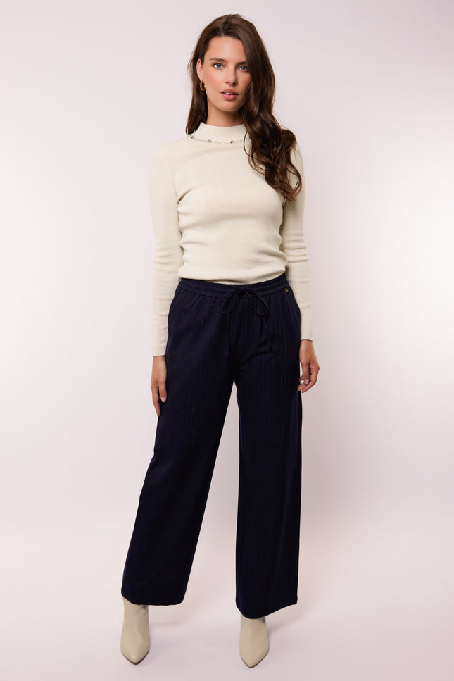 Broek Aretha Dark Night Blue