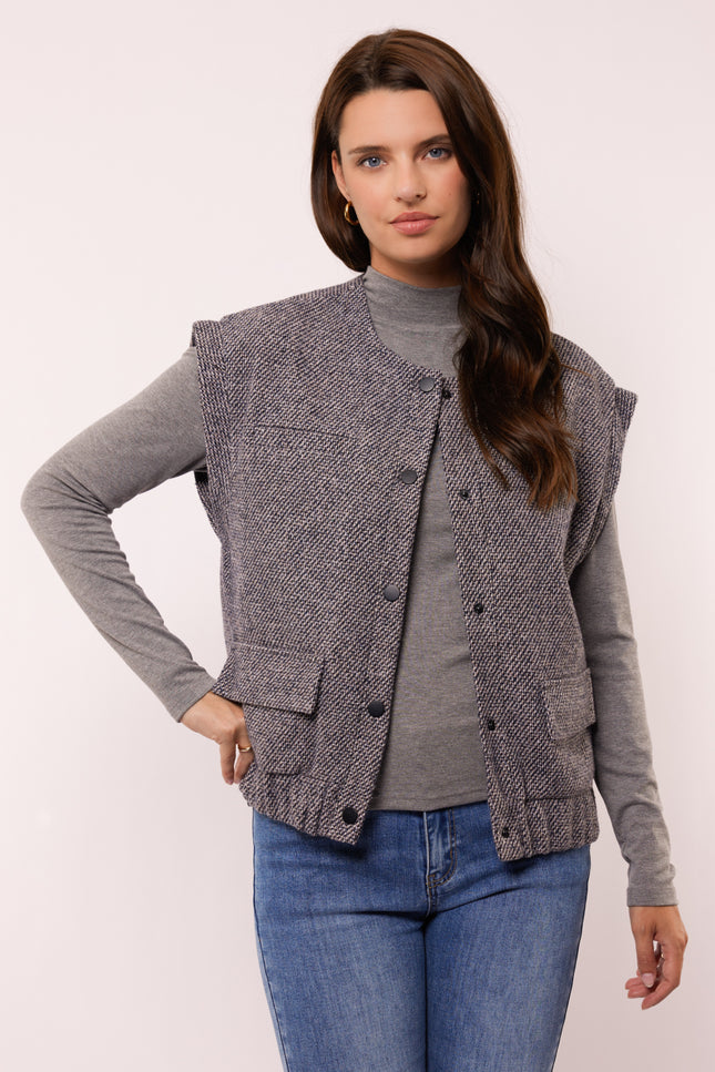 Gilet Meissa Dark Night Blue Black