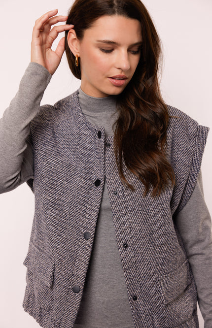 Gilet Meissa Dark Night Blue Black