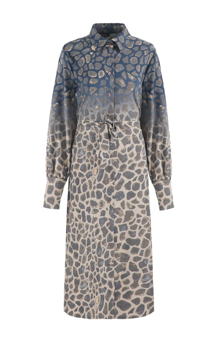 Jurk Bibian Sahara Dark Night Blue