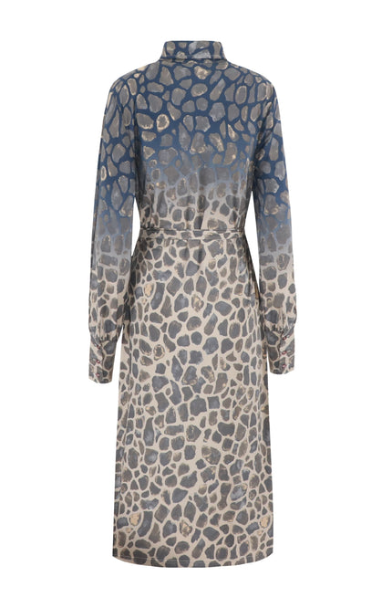 Jurk Bibian Sahara Dark Night Blue