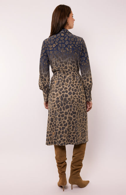 Jurk Bibian Sahara Dark Night Blue